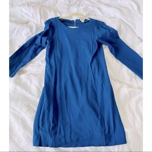 J. Crew beautiful blue work dress